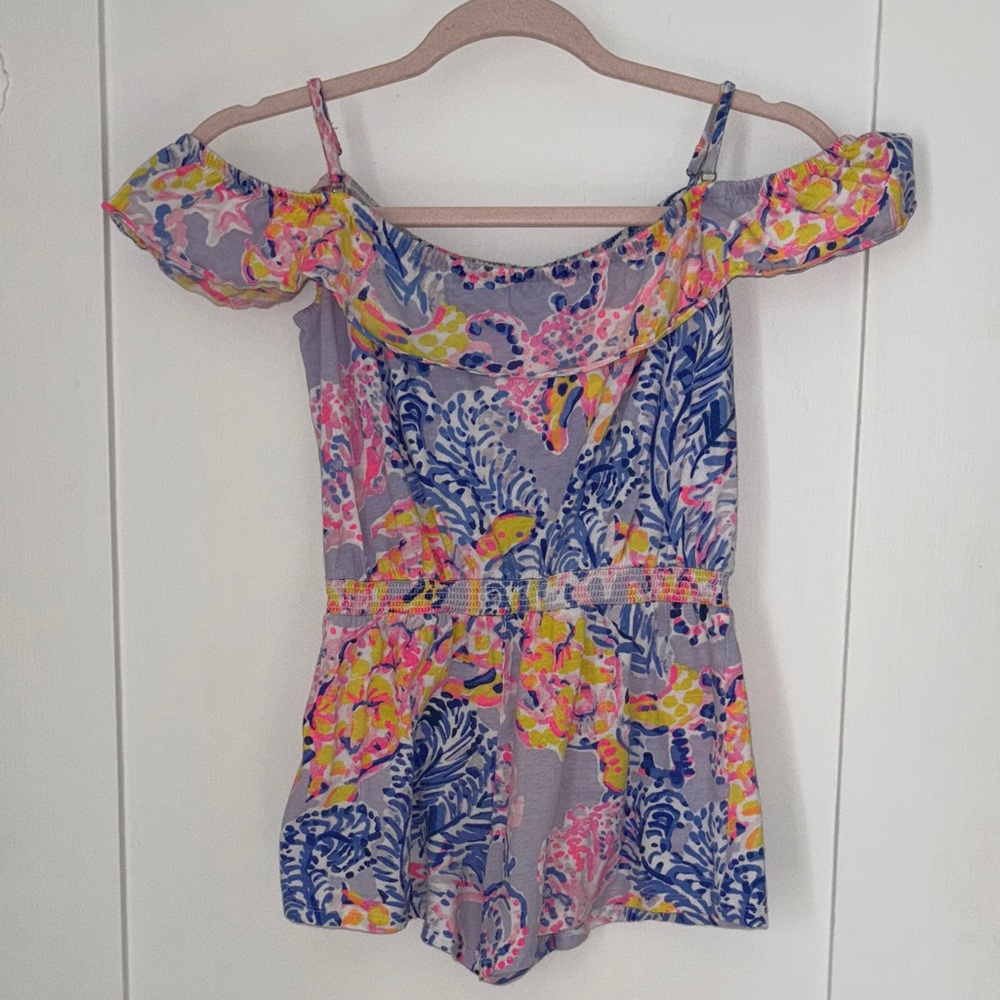 Lilly Pulitzer Emoni Romper in So Snappy